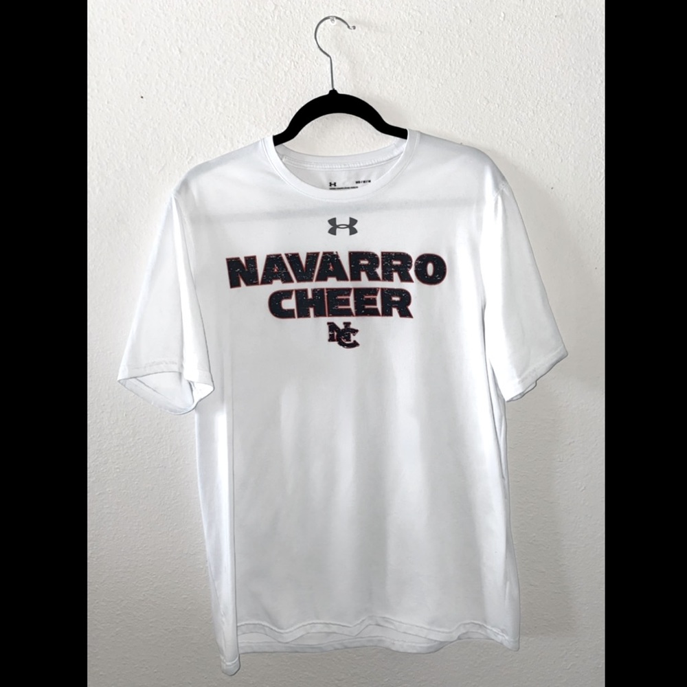 ‘Navarro Cheer Netflix’ Tee • Brand: Under Armour • Size: M •